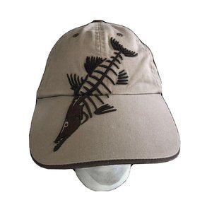 Get Reel Get Fish Snook Skeleton Hat Cap